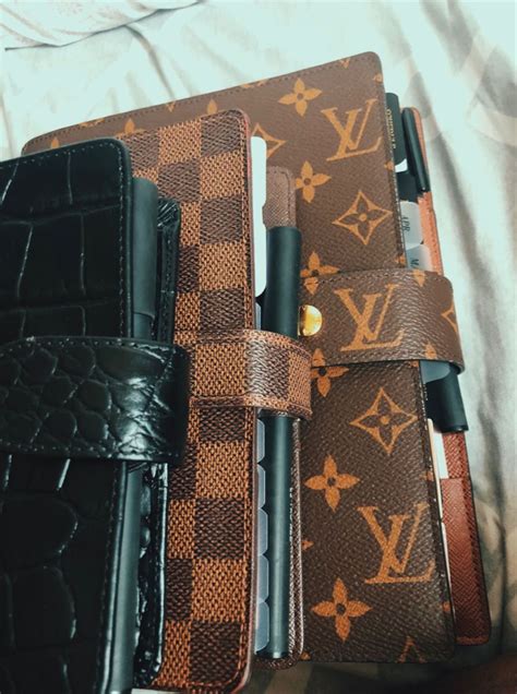 louis vuitton agenda paper